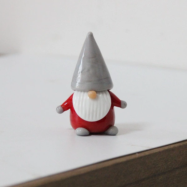Gray Face Santa
