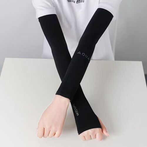 Sun protection sleeves, travel gloves, UV protection, women's sports, outdoor running, men's letslim black box, mountain climbing, ice sleeves for men