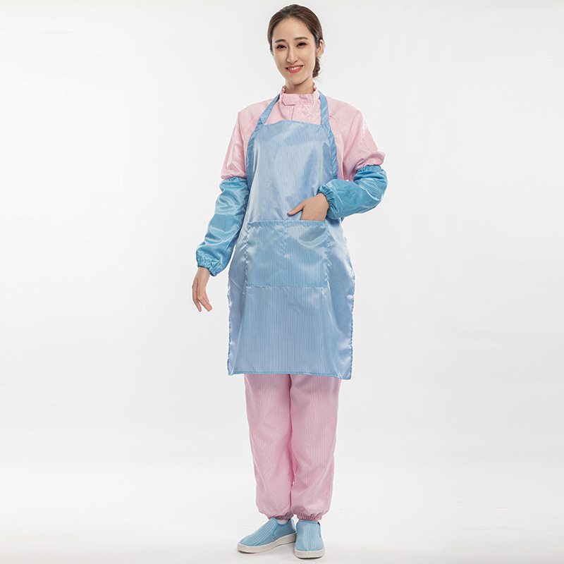하나의 사이즈로 모든 용도에 적합합니다. 파란색 앞치마