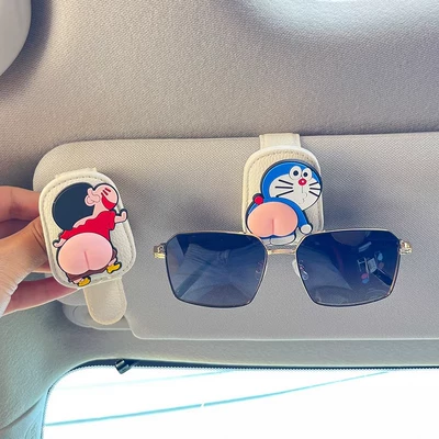 Crayon Shin-Chan Car Glasses: Car Glasses Clip/Bill Clip