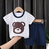 Summer children's shorts, cotton set, T-shirt suitable for men and women girl's, children's clothing, 2022, wholesale