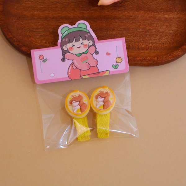 Princess Bell Cloth Clip