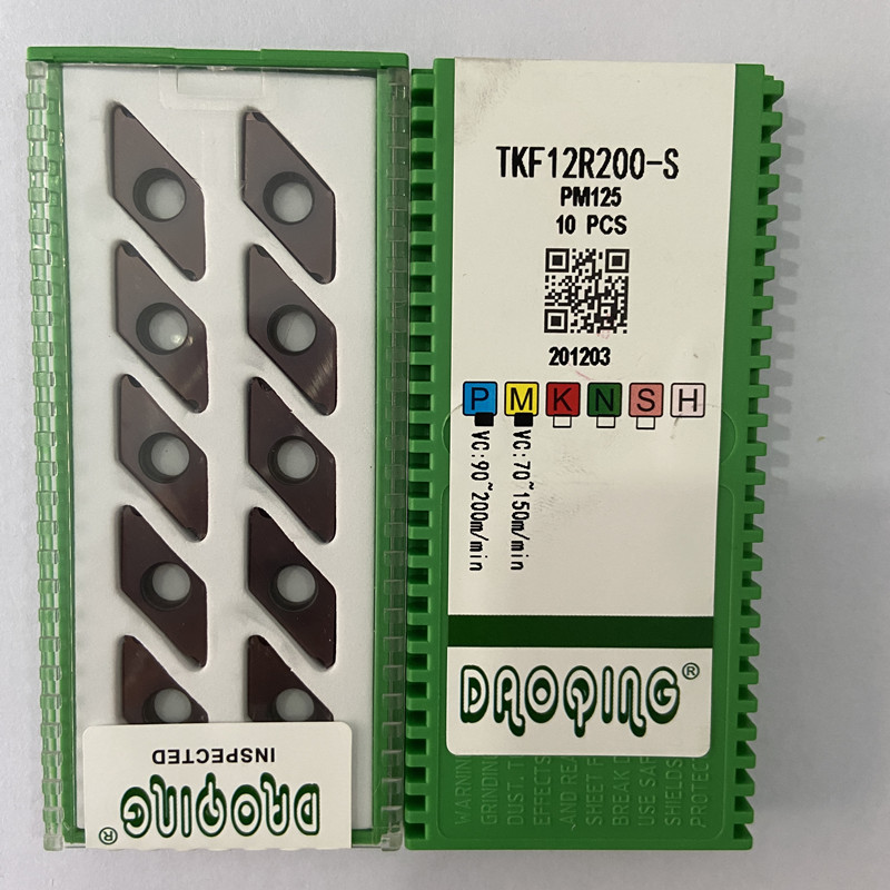 道勤走心机切断切槽刀片TKF12R200-S PM125不锈钢专用刀粒