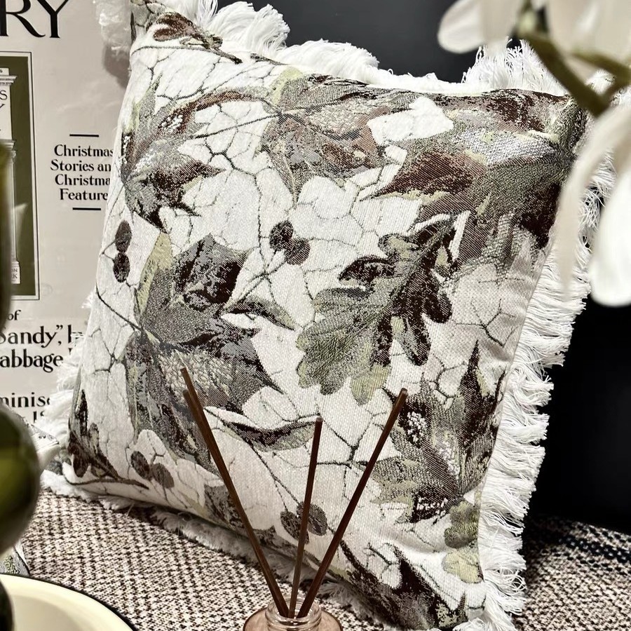 高档雪尼尔提花沙发布 抱枕 桌椅面料