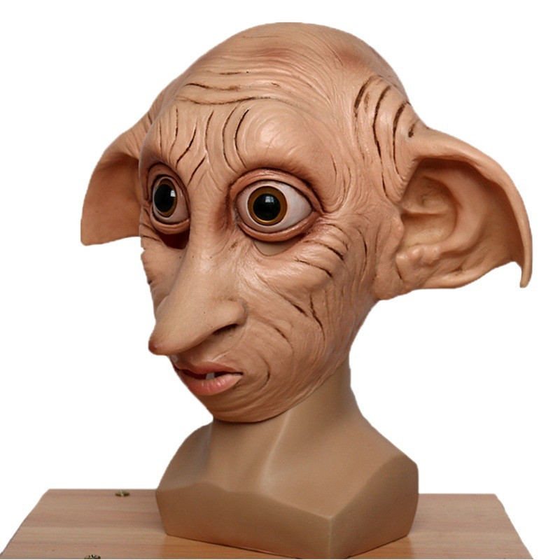 Halloween Elf máscara de látex de Harry Potter mundo mágico 12 Dobby Casa