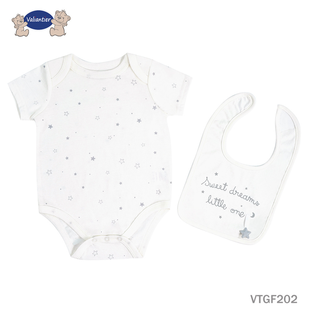 Verano recién nacido con toallas de saliva set dibujos animados lindos bebés ropa de mangas cortas bebés abrigo image 8