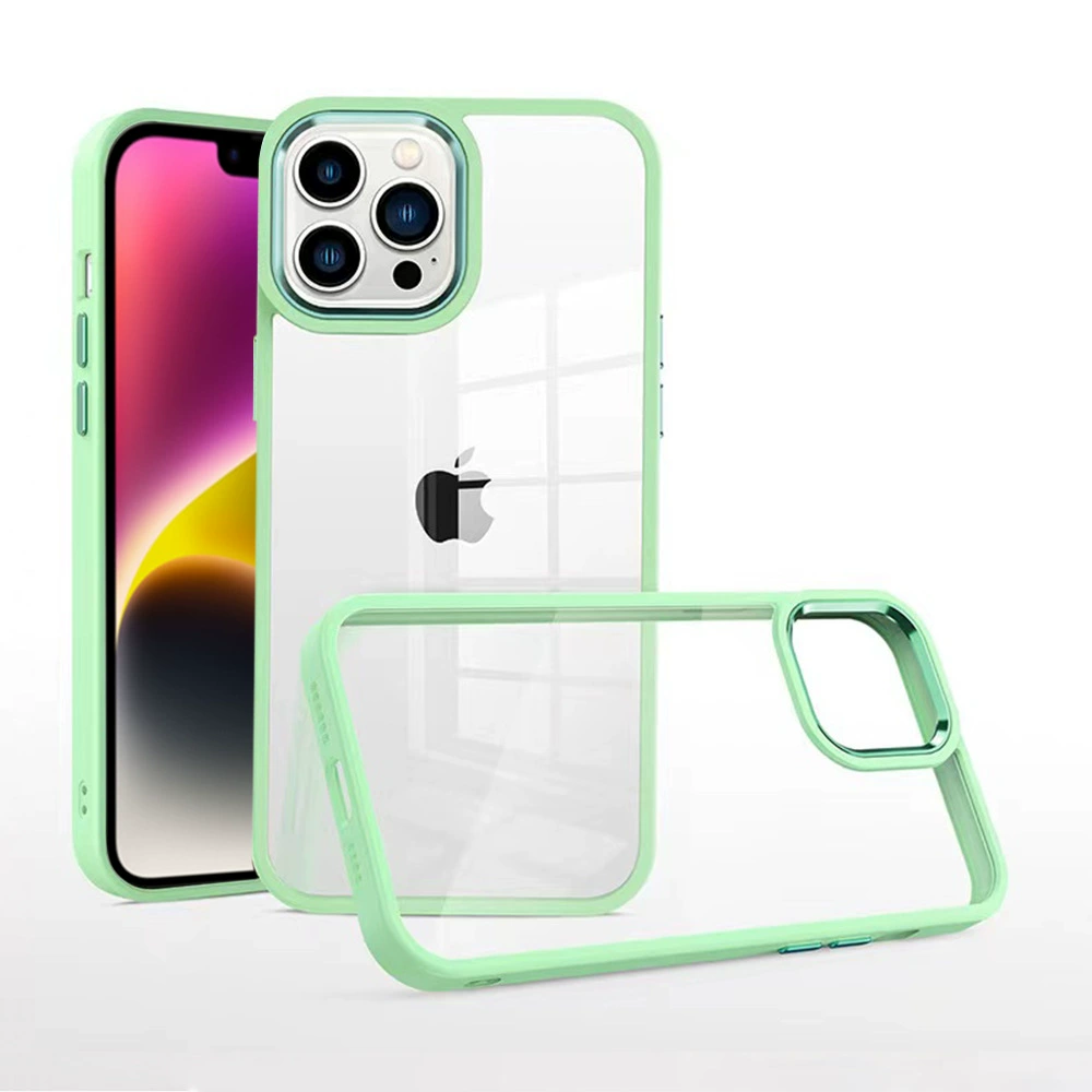 Apple, iPhone 14, металлический чехол для телефона, линза, прозрачный износостойкий матовый защитный чехол, iPhone, интернет-знаменитость, защита на осень