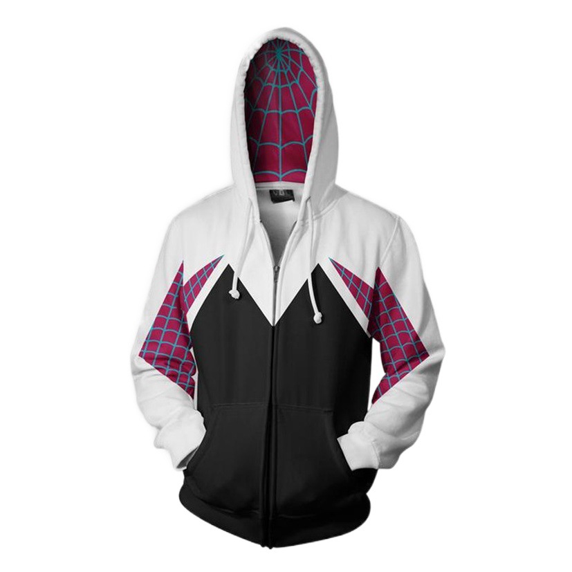 Cross-Border New Product: Space Suit Merchandise Series Digital Print Hooded Jacket Cosplay Anime Sweatshirt