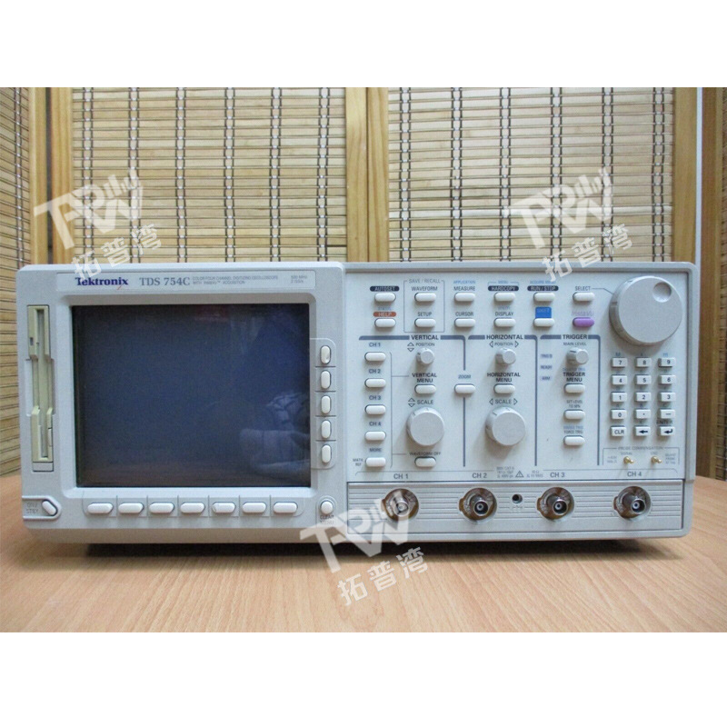 Tektronix 泰克 500MHz 2GS/s 四通道 TDS754C 数字示波器