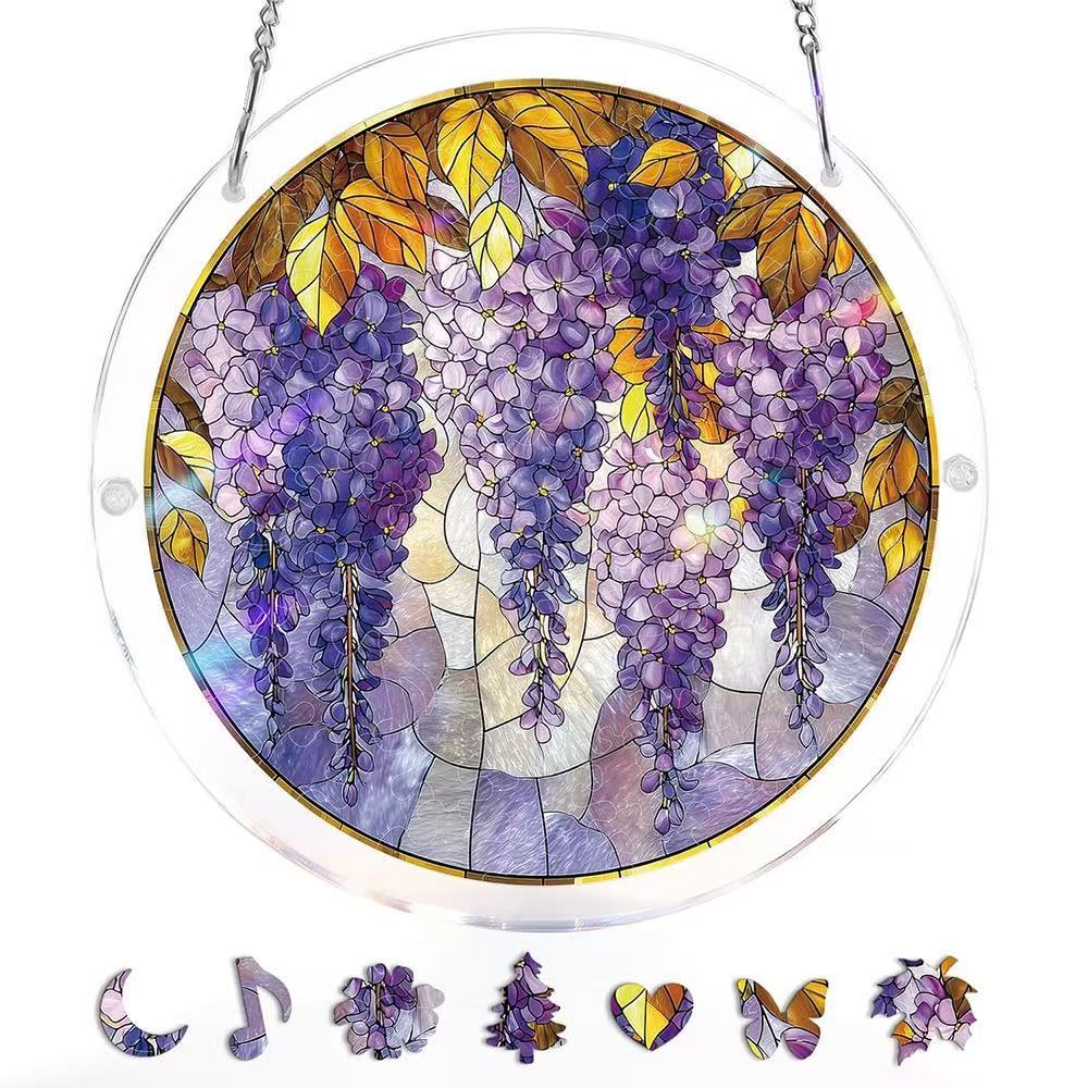 Acrylic Puzzle for Adult Amazon Suncatcher Light Catching Gadget
