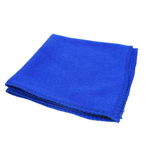 Towel, microfiber towel 30*30, car cleaning towel, ordinary absorbent car cleaning towel, blue