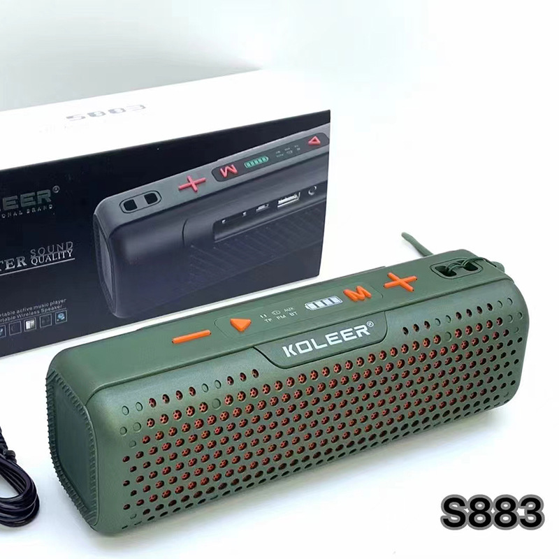 新型プライベートモデルs883ワイヤレスBluetoothスピーカー、ポータブルカード対応低音twsペアリングギフトスピーカー、デュアルスピーカー|undefined