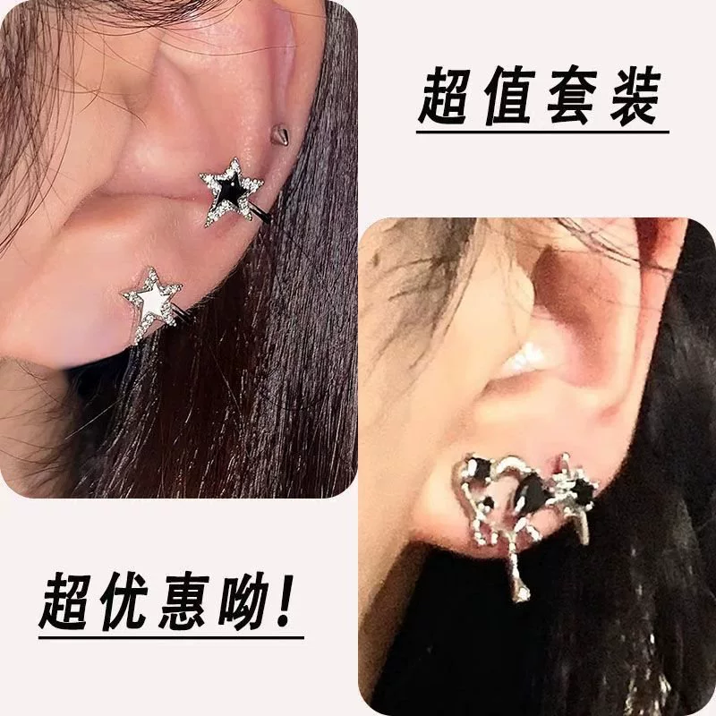 Аксессуар, серьги из нержавеющей стали, 2 карата