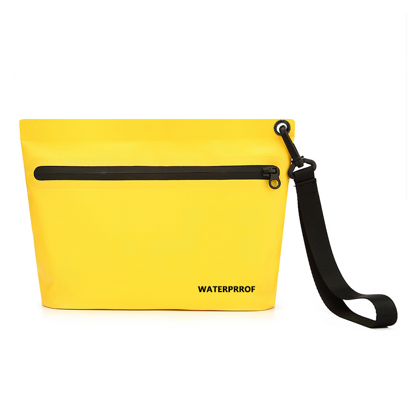 Ventas calientes de nuevos productos separación seca y húmeda bolsa de mano impermeable bolsa de lavado de viaje portátil bolsa de almacenamiento de arena de PVC bolsa impermeable