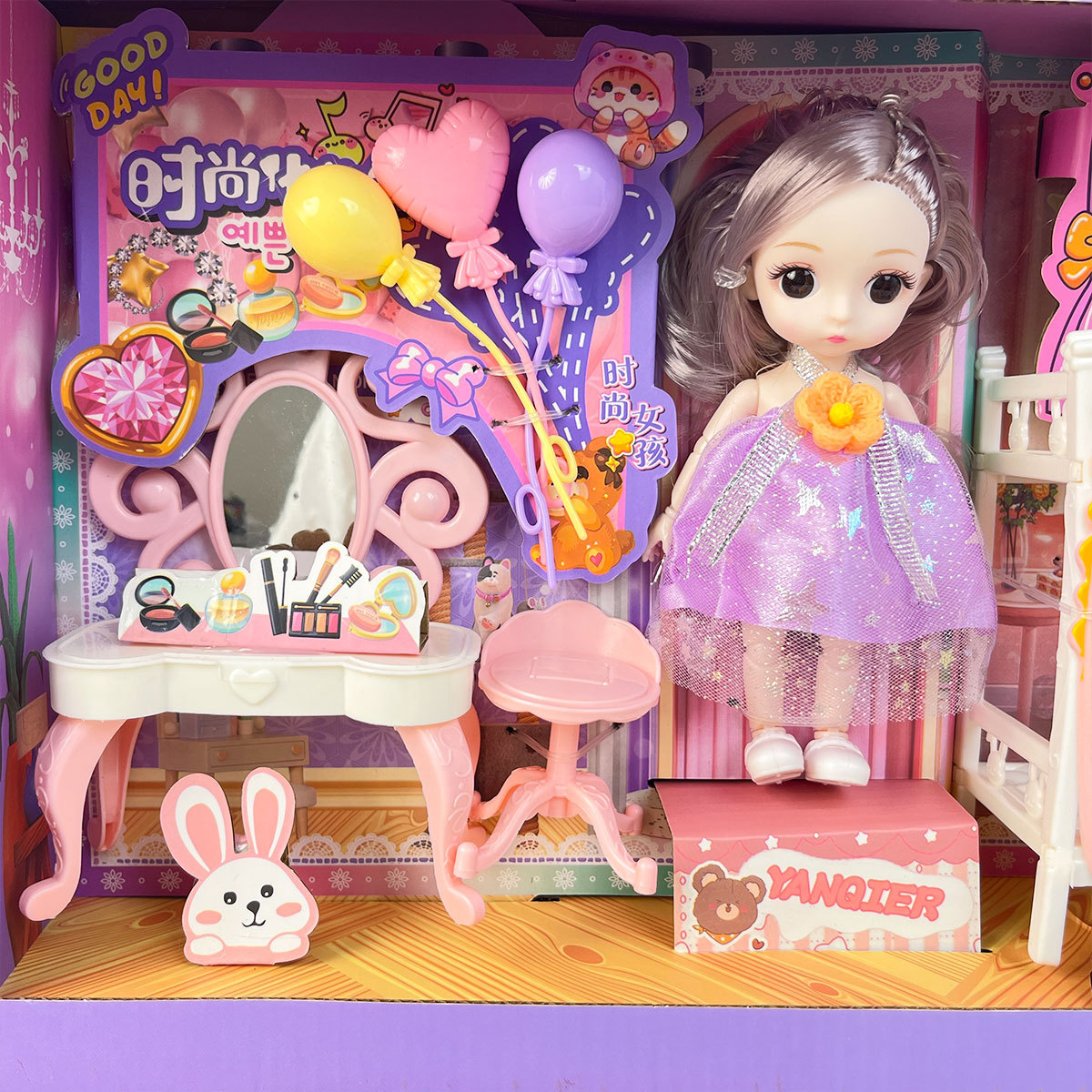 Barbie muñeca caja de regalo conjunto de entrenamiento regalos de muñeca princesa muñeca niña muñeca regalos de cumpleaños