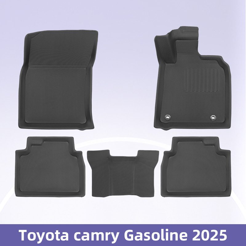 Aplicable para Toyota Camry combustible 18 - 25 timón derecho 3D todo el tiempo material XPE coche cojín de pie caja trasera