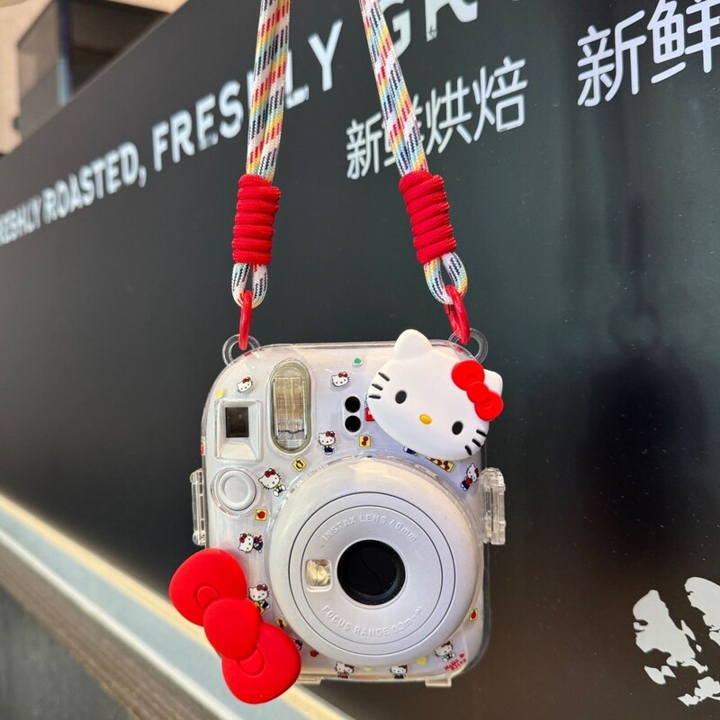 Mini12 Transparent Case Instax Crystal Hard Shell Camera Protective Case Chain Mini12 Transparent Case Instax Crystal Hard Shell Camera Protective Case Chain