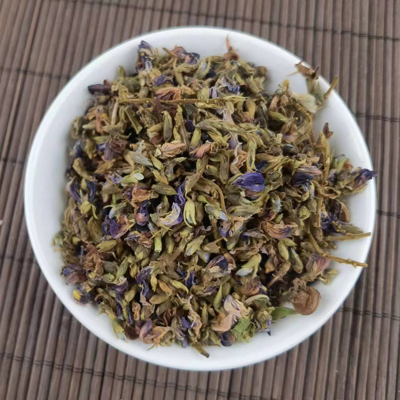 Dried Kudzu Flower Ge Hua Whole Blossoms Traditional Herbal Tea Ingredient Bulk Supply in use