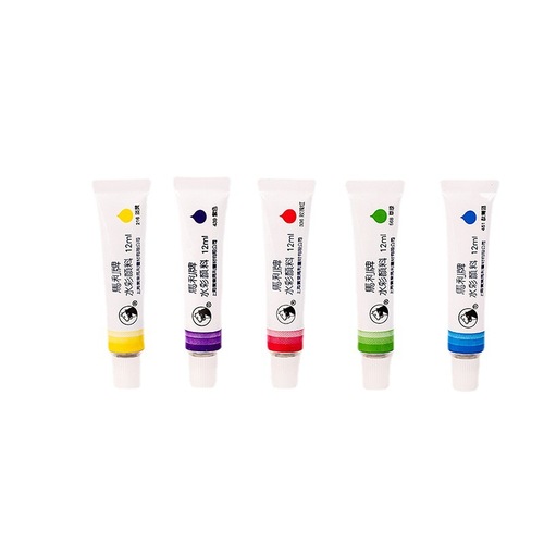 Marley watercolor single pigment 21 watercolor pigment 24 colors 12ml single color watercolor paint aluminum tube