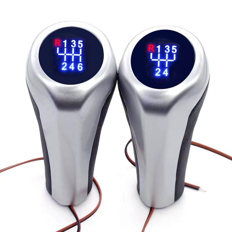 Suitable for BMW with light shift lever gear head E46E36E90 shift gear lever gear lever handball accessories
