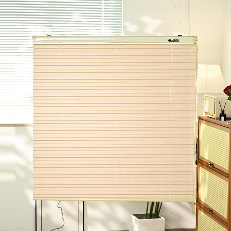 Kitchen Household Pvc Blinds Office Adjustable Blinds Aluminum Punch-Free Blackout Blinds