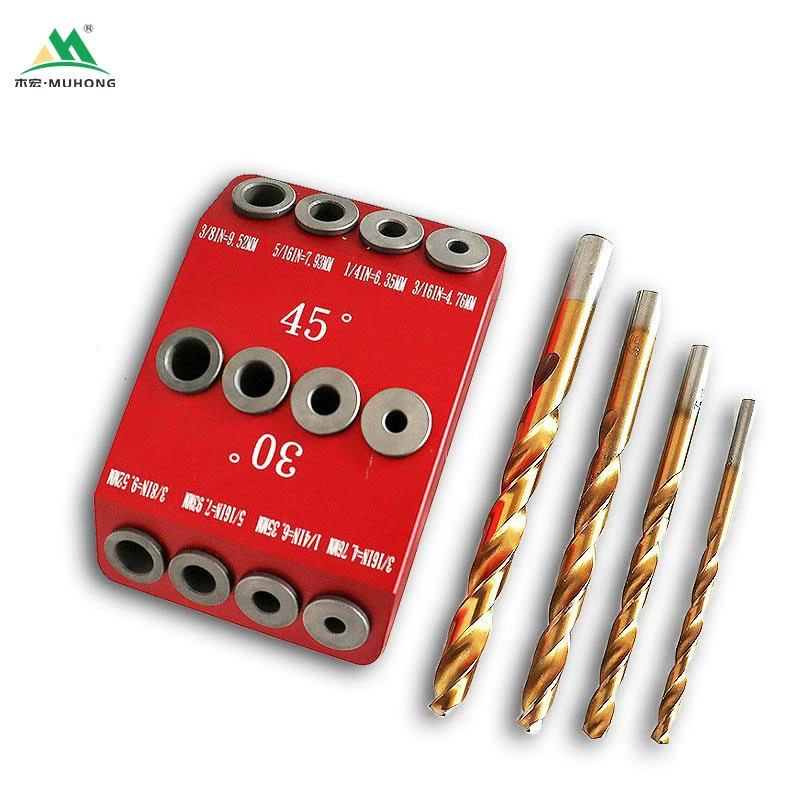 30 ° /45 ° /90 ° Локатор для пробойников, многоугольный косой пробойник для деревообработки, вертикальный инструмент для позиционирования отверстий