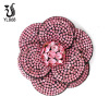 Autumn hairgrip, accessory, three dimensional clothing, diamond encrusted, flowered