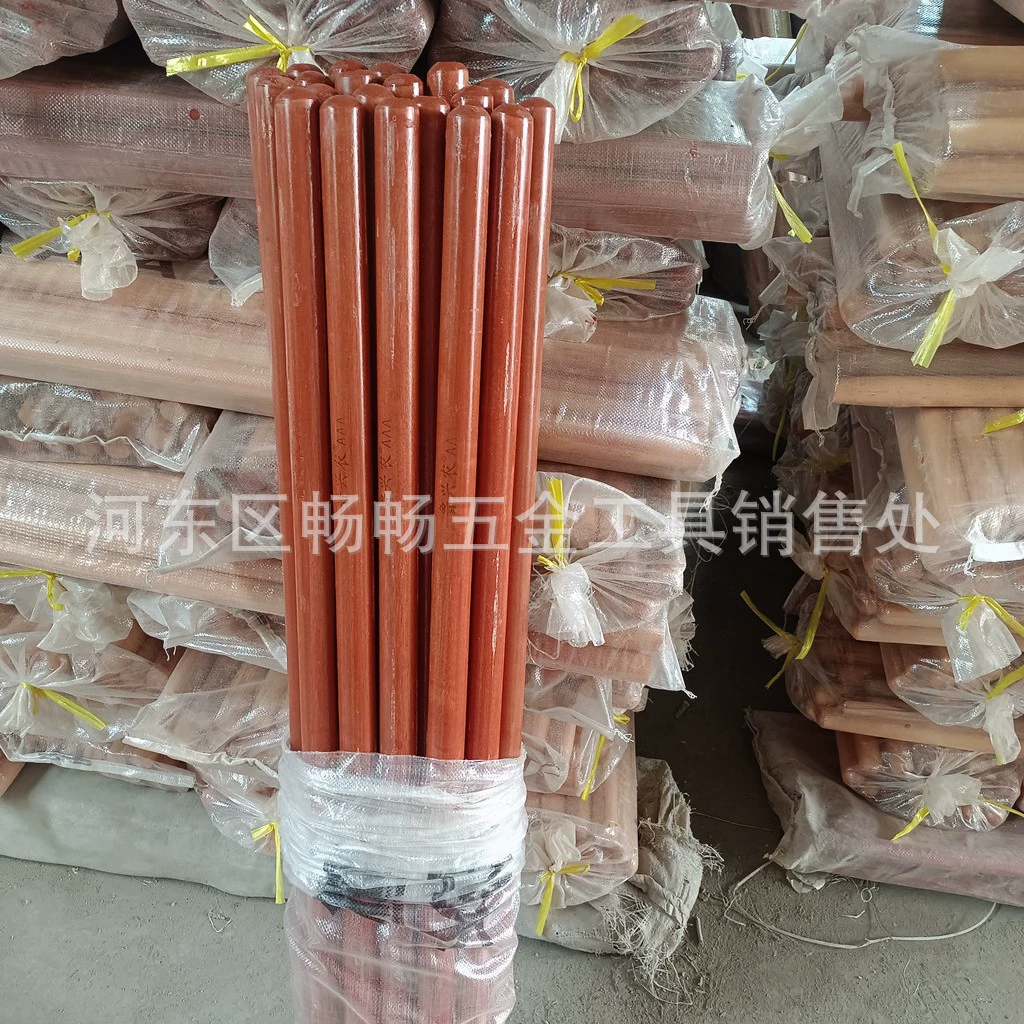 Ручка лопаты из точечного саранчика, ручка лопаты, ручка из красного дерева, деревянная палка, деревянная палка, ручка лопаты, ручка лопаты