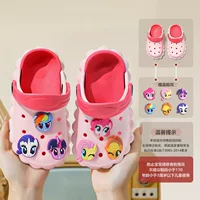 Куточные милые детские сланцы в стиле Crocs с крючком/липучкой?