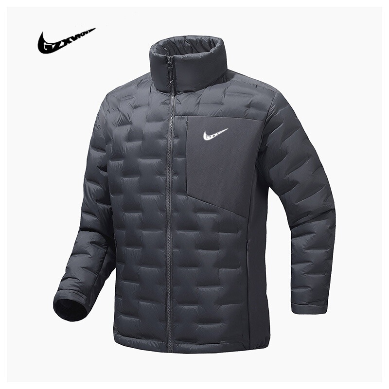 Cross-Border Outdoor Lightweight down Jacket Men's Trendy Versatile Casual Sports 90 down Couple Stand Collar Long Sleeve Warm Coat