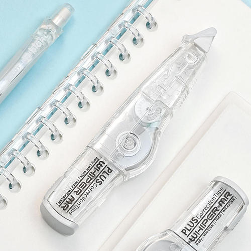 Japan PLUS|WH-625N|625BK transparent color series|Smart roller correction belt|Replaceable core