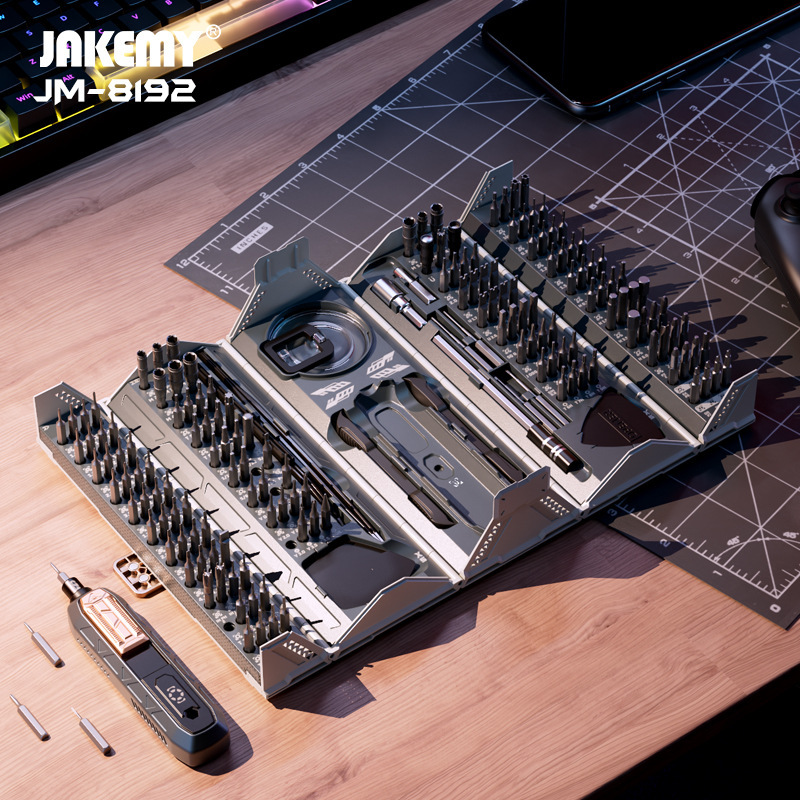 Cross-Border Jakemy Jm-8192 180-in-1 Precision Screwdriver Tool Set Mobile Phone Repair Tools