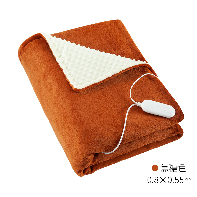 Electric Heating Blanket, Home Office Knee Blanket, Heating Blanket, Leg Warmer Blanket, Shawl, Flannel Double Electric Heating Quilt