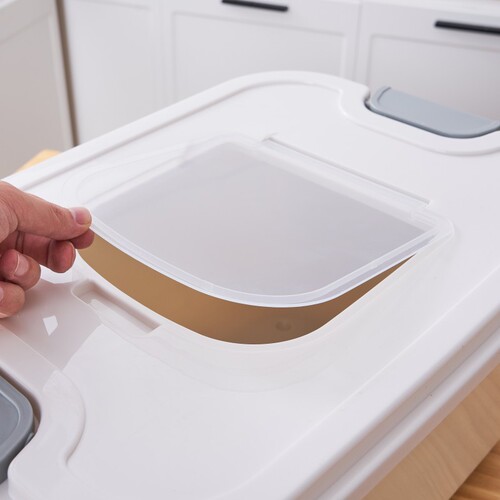 Rice bucket 40 catties thickened sealed insect-proof household 25 catties rice box 15 catties food grade rice cylinder flour bucket wholesale