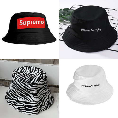 Children's Street Dance Hat, Fisherman Hat, Red, Black, White, Unisex Hip-Hop Hat, Fashion