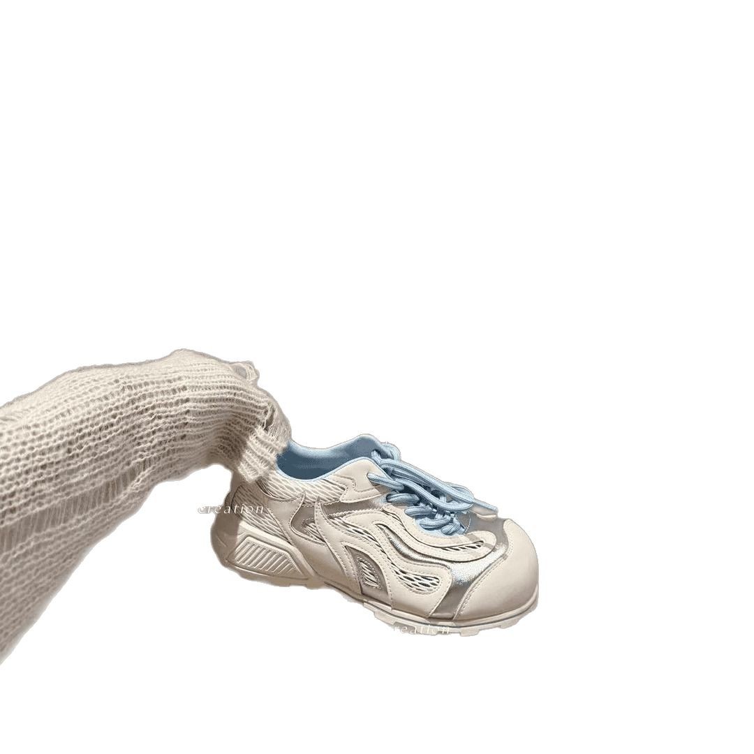 [Ma Ge mismo estilo] H55 mismo estilo-"Estética desordenada" zapatos de bolos mix Forrest Gump verano transpirable 4cm