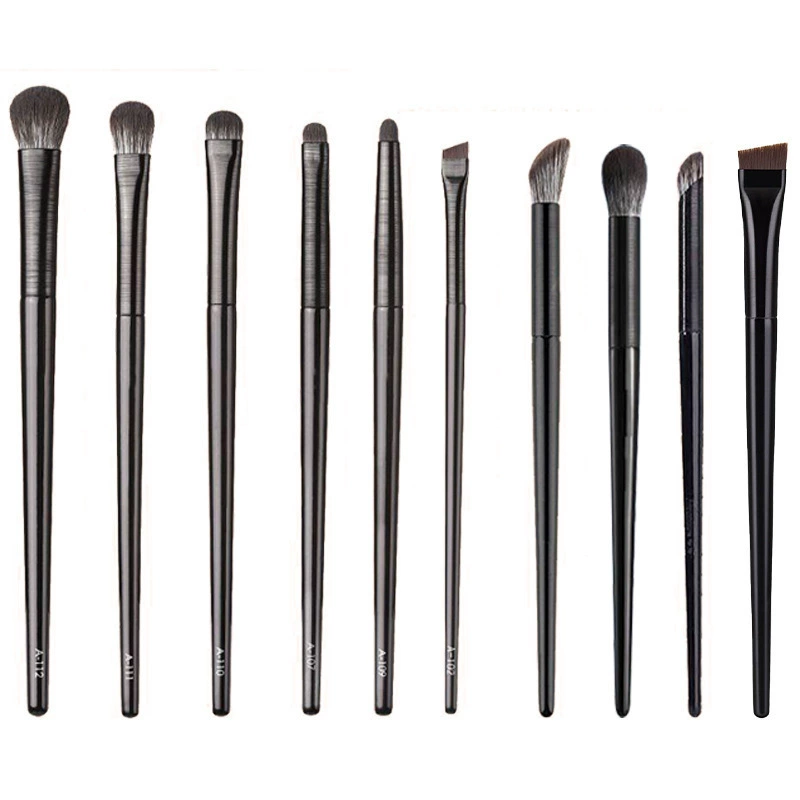 Handheld brush for eye makeup, 13 pieces, full set