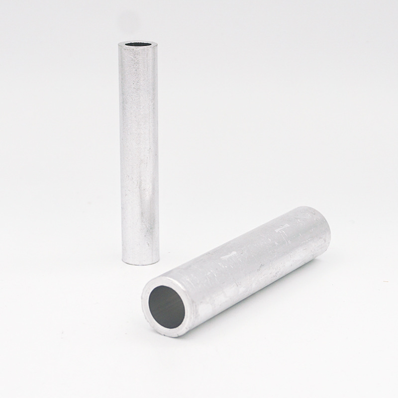 GL10-800 Aluminum Splicing Tube Aluminum Straight Through Cable Intermediate Connection Tube Through Hole Aluminum Tube Pure Aluminum Splicing Tube