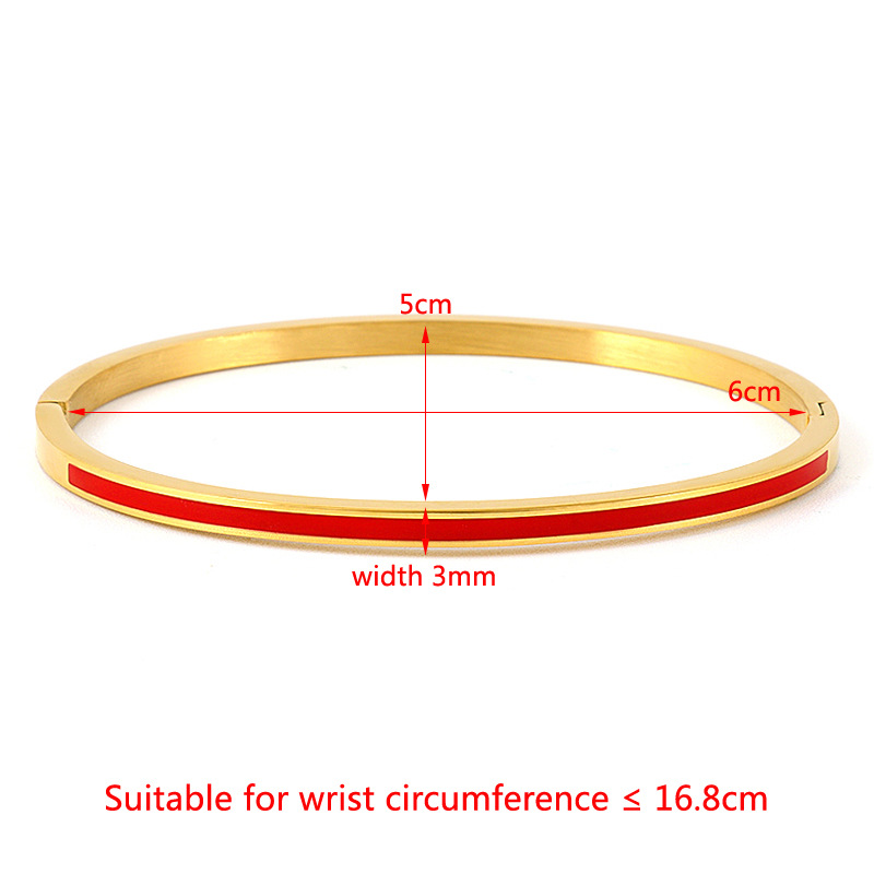 Streetwear Gear Stainless Steel Bangle In Bulk display picture 6