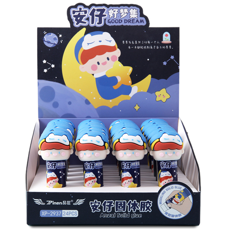 Creativo Anzai buen sueño estudiante pegamento sólido portátil pegamento sólido DIY hecho a mano de alta viscosidad palo de pegamento al por mayor