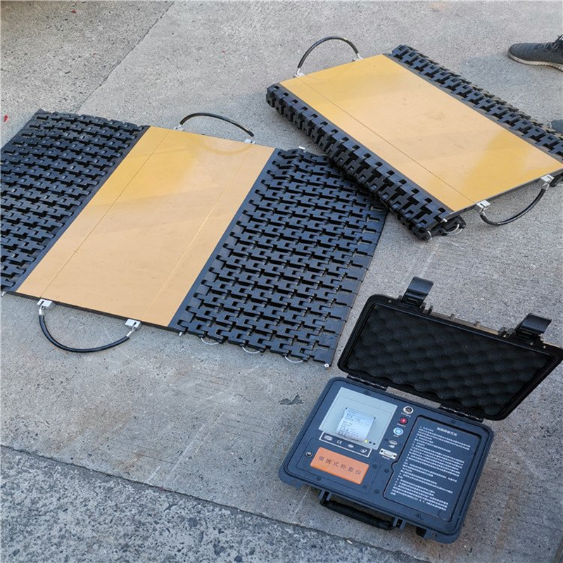 带车牌识别便携式汽车轮重仪 摄像头智能识别智能无线便携式地磅