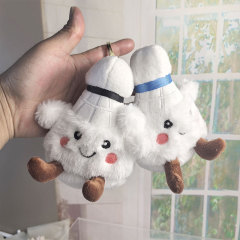 爆発品の新しいバドミントンのペンダントのぬいぐるみと子供のバッグの装飾のアイデアのかわいい趣味のおもちゃの友達