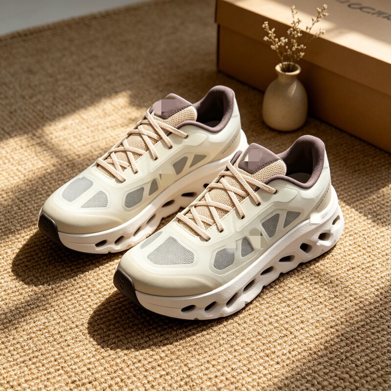 Putian on Cloudtil Remix Running Shoes with Mesh Surface, Comfortable and Breathable, Suitable for Outdoor Casual Wear and Versatile Sports Shoes
