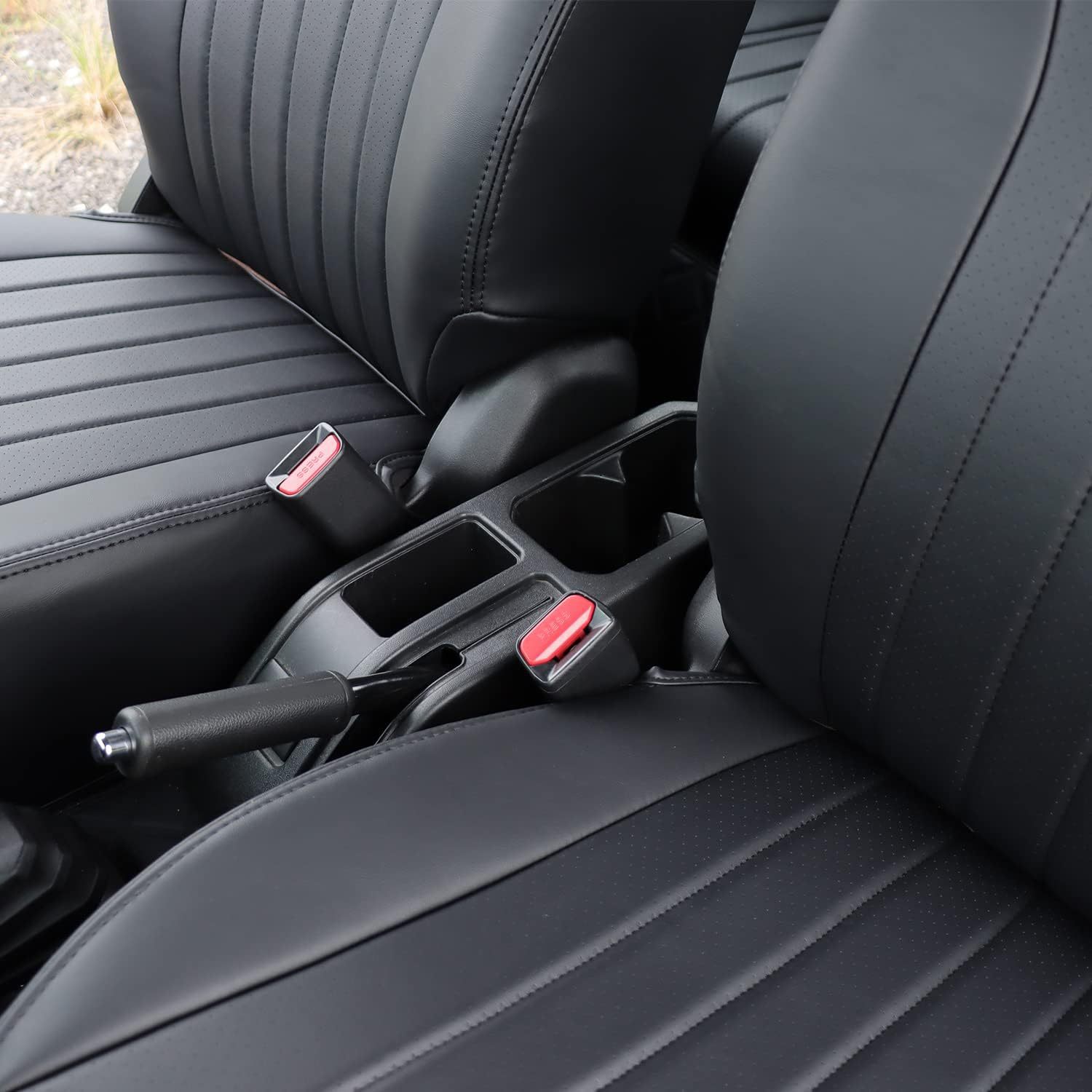 Suitable for 2023+ Suzuki Jimny 5-Door Special Car Leather Fully Surrounded Cushion Seat Cover Jc74 Jb74Xl