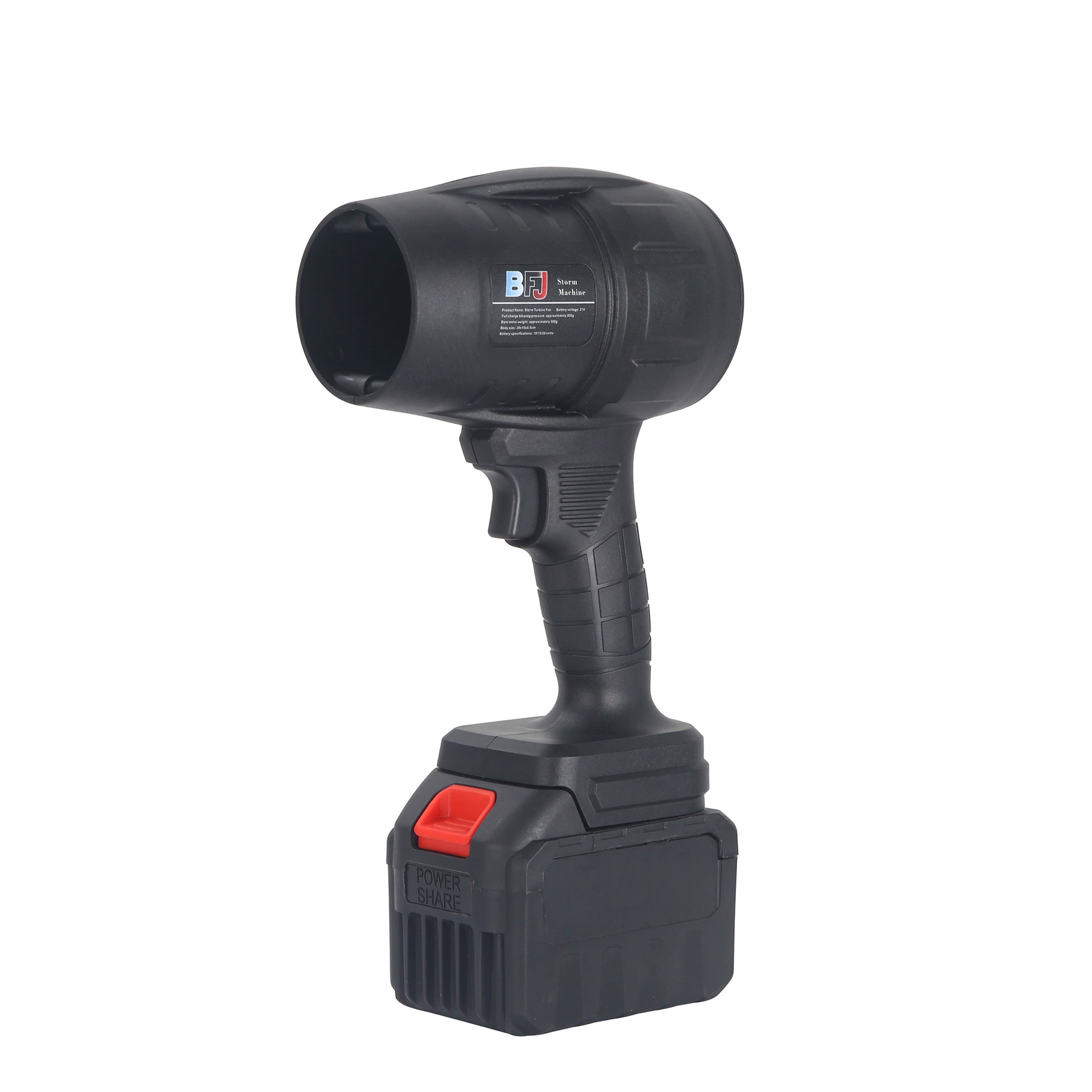 Трансграничная зарядка литий-электрический штормовой машины высокой мощности турбовентилятор портативный открытый портативный фен оптом