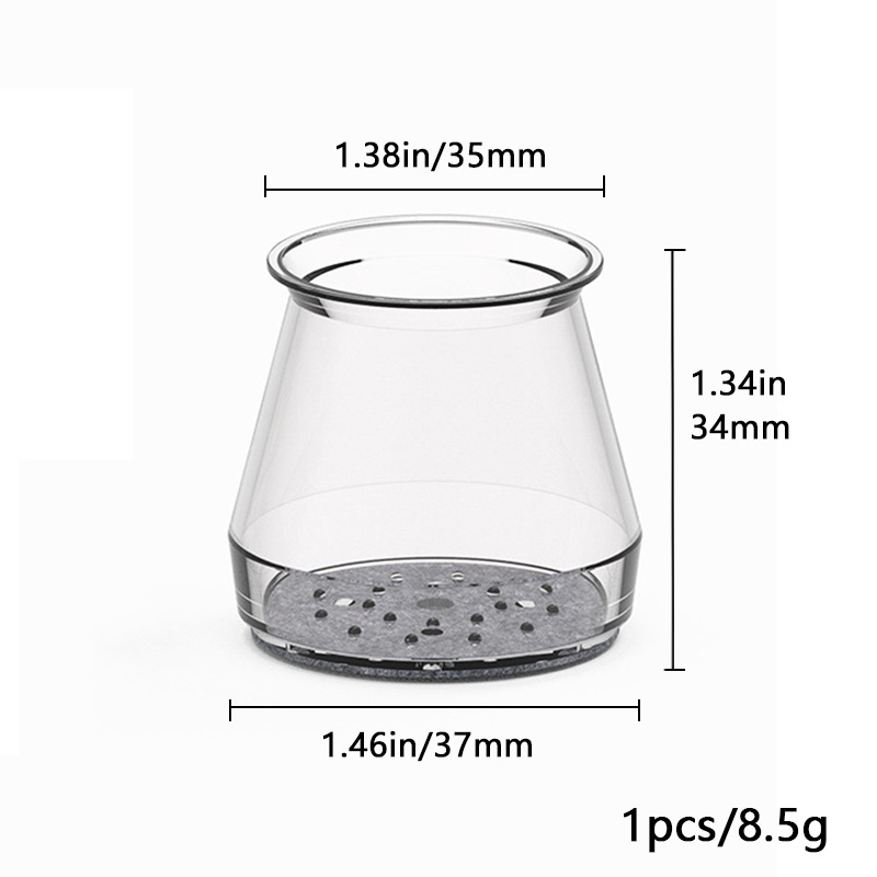투명한 회색 바닥 [대형] 무게 8.5g