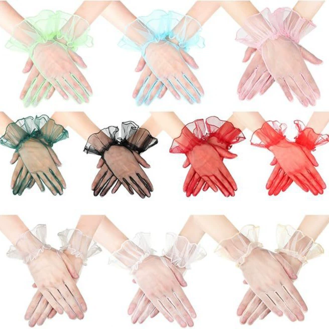 Трансграничная оптовая продажа свадебных перчаток свадебные аксессуары свадебной фотографии