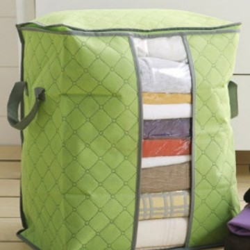 Nueva gran bolsa de almacenamiento de edredón de carbón de bambú colorido edredón Almacenamiento de ropa almacenamiento organizador bolsa de almacenamiento