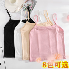 Women's Short-Sleeve Candy-Colored Tank Top, Casual Outerwear, Korean Style, Summer, Versatile Base Layer, Off-the-Shoulder, Sexy Top