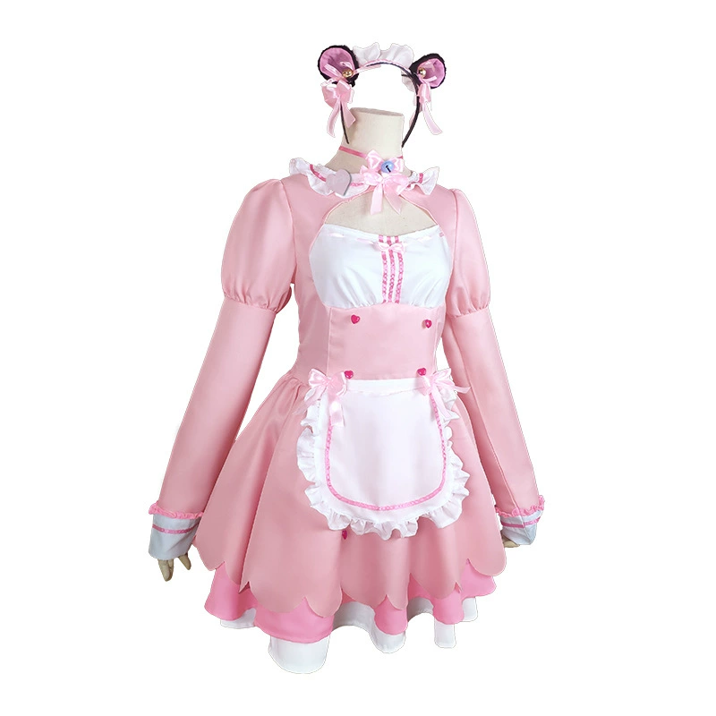 Костюм Cat Girl Paradise «горничная» с ушками, ободок-ушки, размеры XS–XXXL